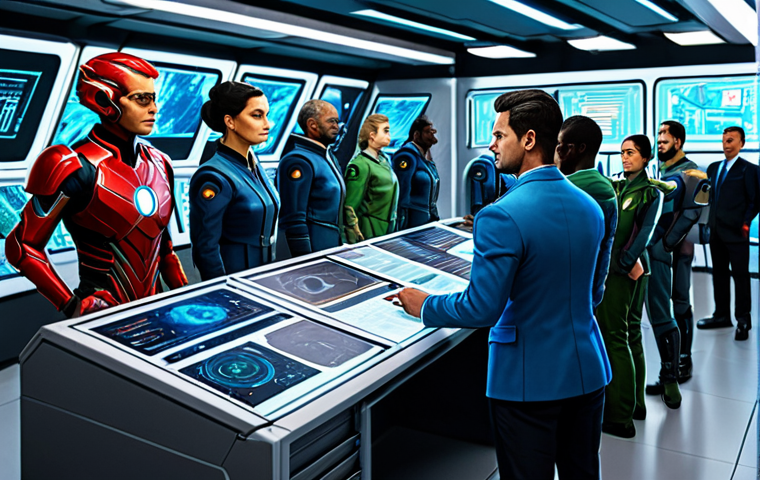 top war 전투 시나리오 분석 - Hero Selection**
"A professional illustration of a strategist carefully reviewing a lineup of diver...